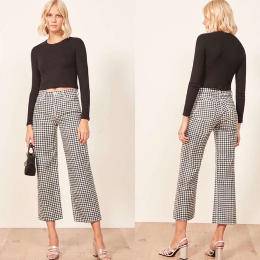 NEW Reformation • Fawcett High Rise Jeans in Mia